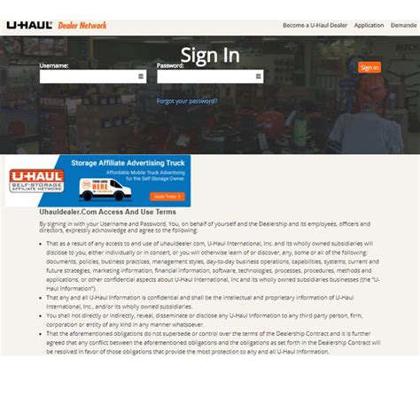 uhauldealer.com|uhaul dealer login.